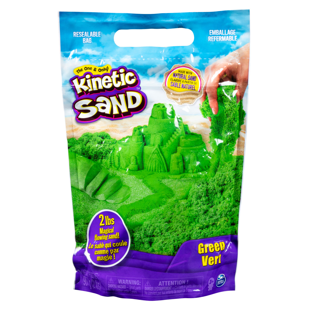 KINETIC SAND 2LB COLOUR ASST
