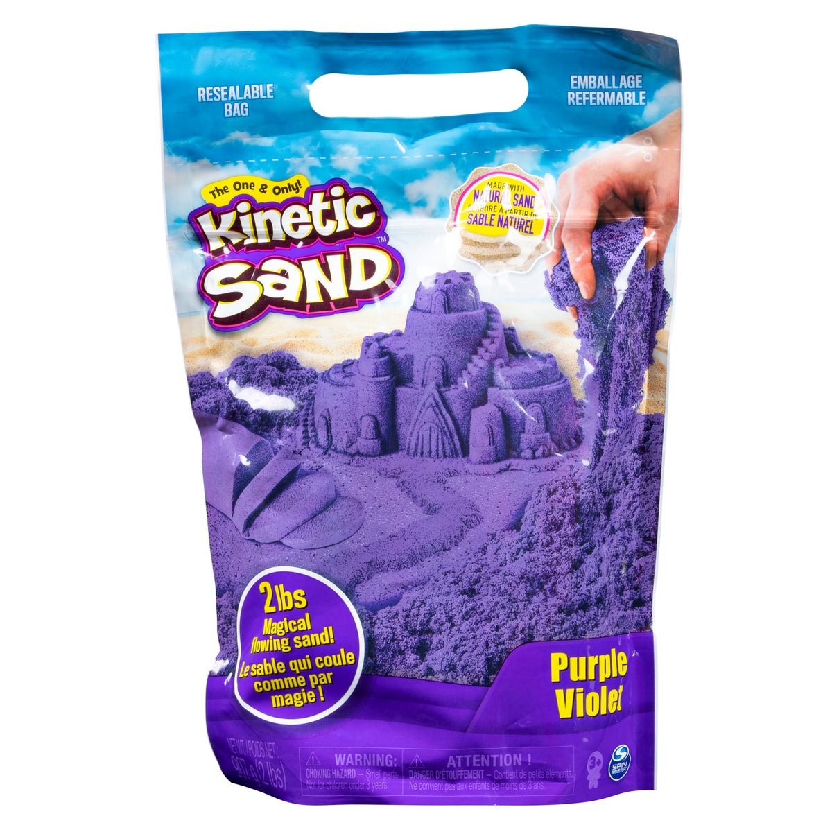 KINETIC SAND 2LB COLOUR ASST