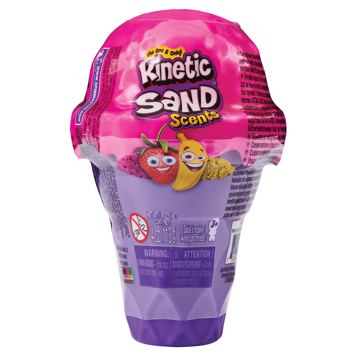 KINETIC SAND ICE CREAM CONTAIN