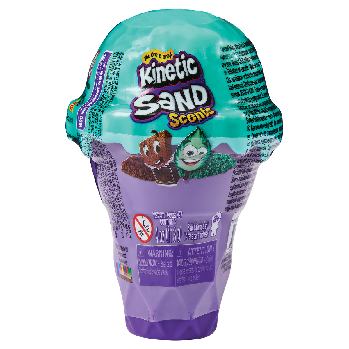 KINETIC SAND ICE CREAM CONTAIN