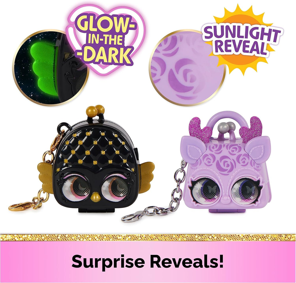 PURSE PETS LUXEY CHARMS ASST