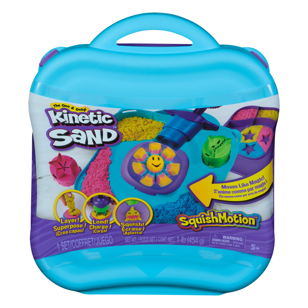 KINETIC SAND SQUISH MOTION SET