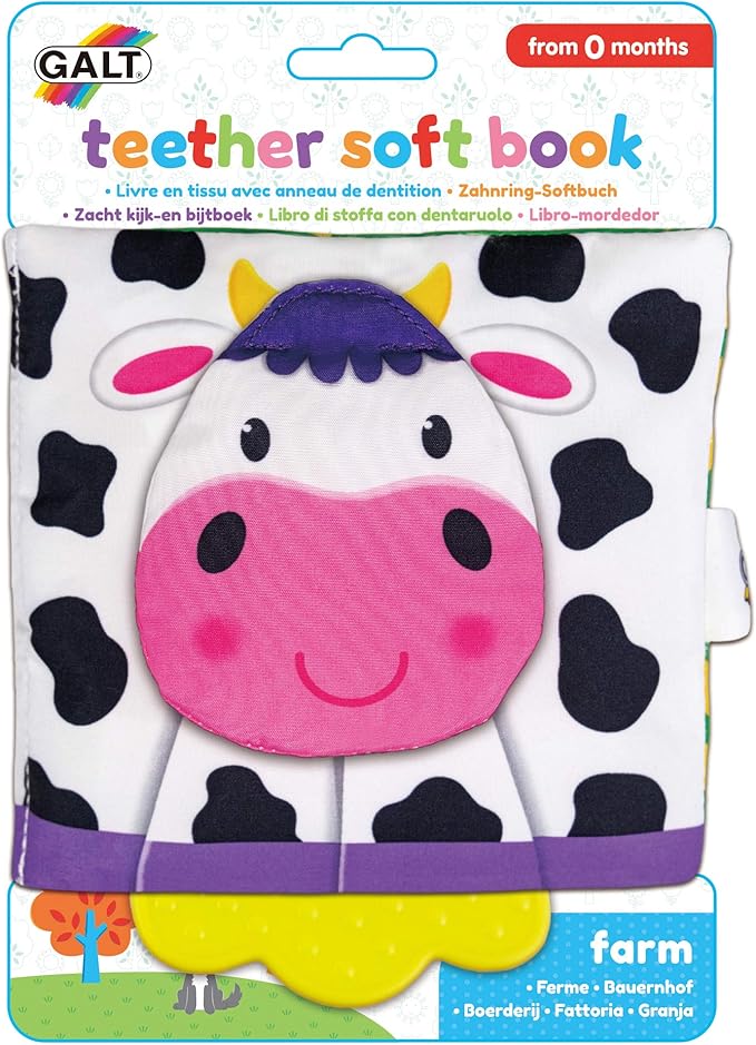 TEETHER SOFT BOOK  FARM
