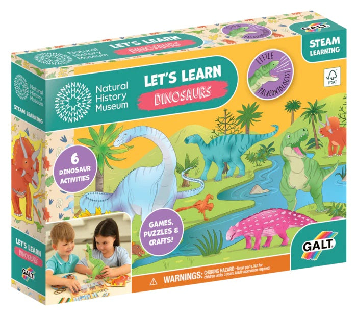 LET'S LEARN DINOSAURS