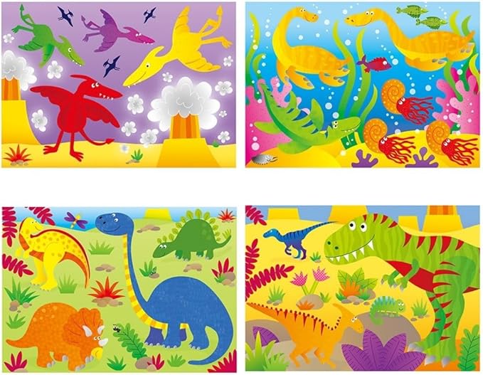 4 IN A BOX DINOSAURS