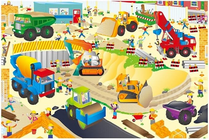 GIANT FLOOR PUZZLE CONSTRUCTIO