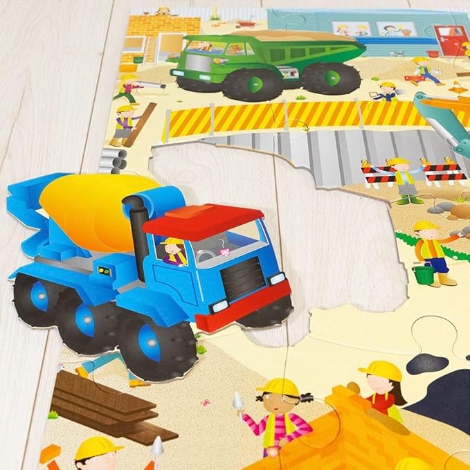 GIANT FLOOR PUZZLE CONSTRUCTIO