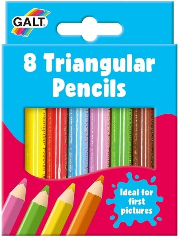 8 TRIANGULAR PENCILS