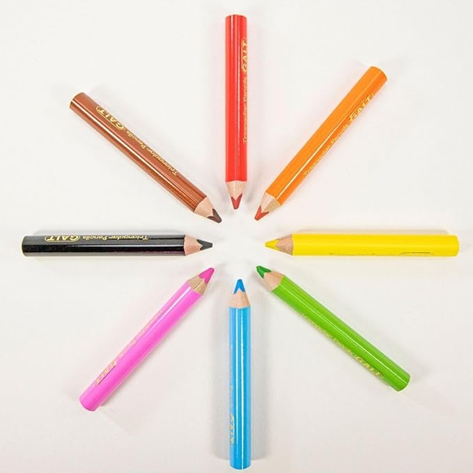 8 TRIANGULAR PENCILS