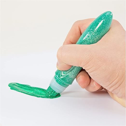 5 GLITTER COLOURS SQUEEZE/BRUS