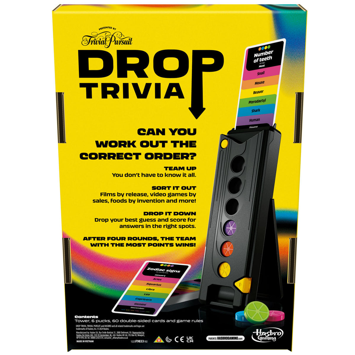 DROP TRIVIAL TRIVIAL PURSUIT