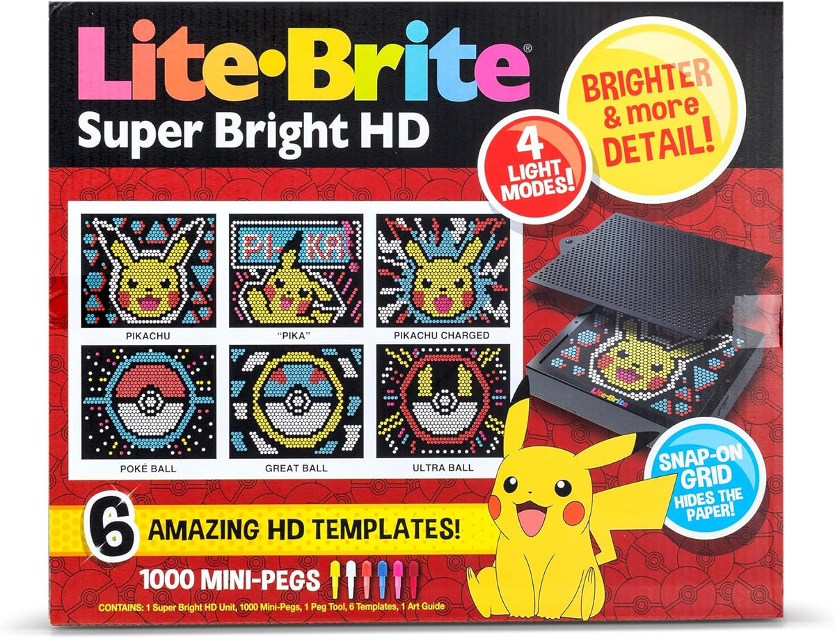 LITE BRITE HD POKEMON