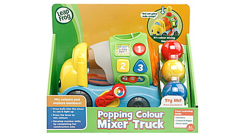 POPPING COLOUR MIXER TRUCK