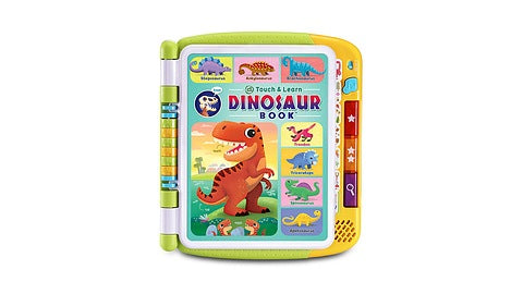 TOUCH & LEARN DINOSAUR BOOK