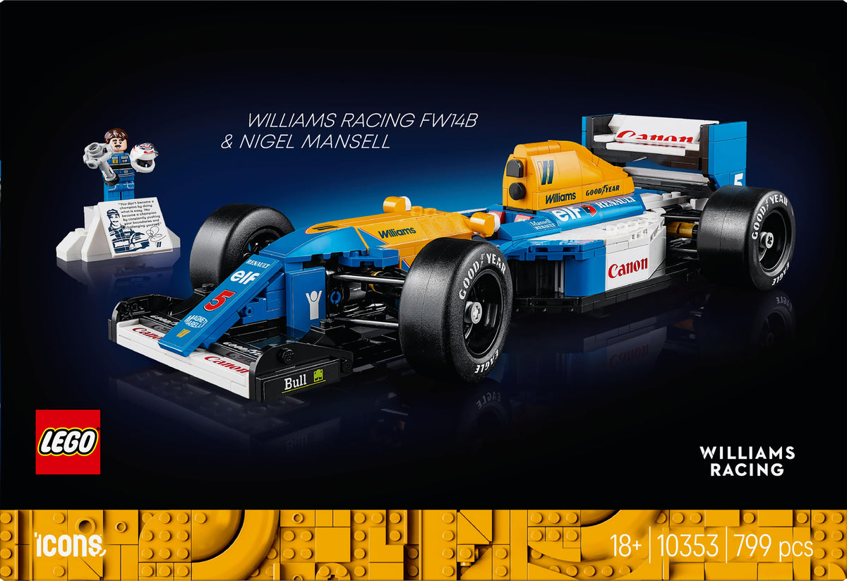 WILLIAMS RACING FW14B &amp; MANSEL