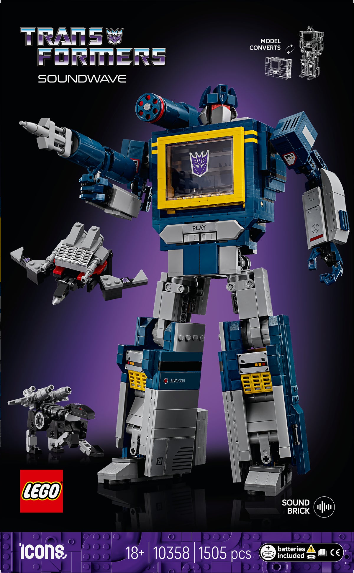 TRANSFORMERS SOUNDWAVE