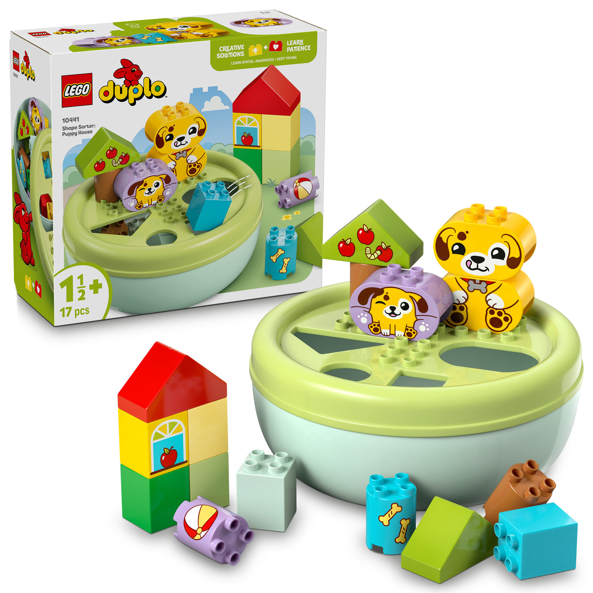 SHAPE SORTER PUPPY HOUSE