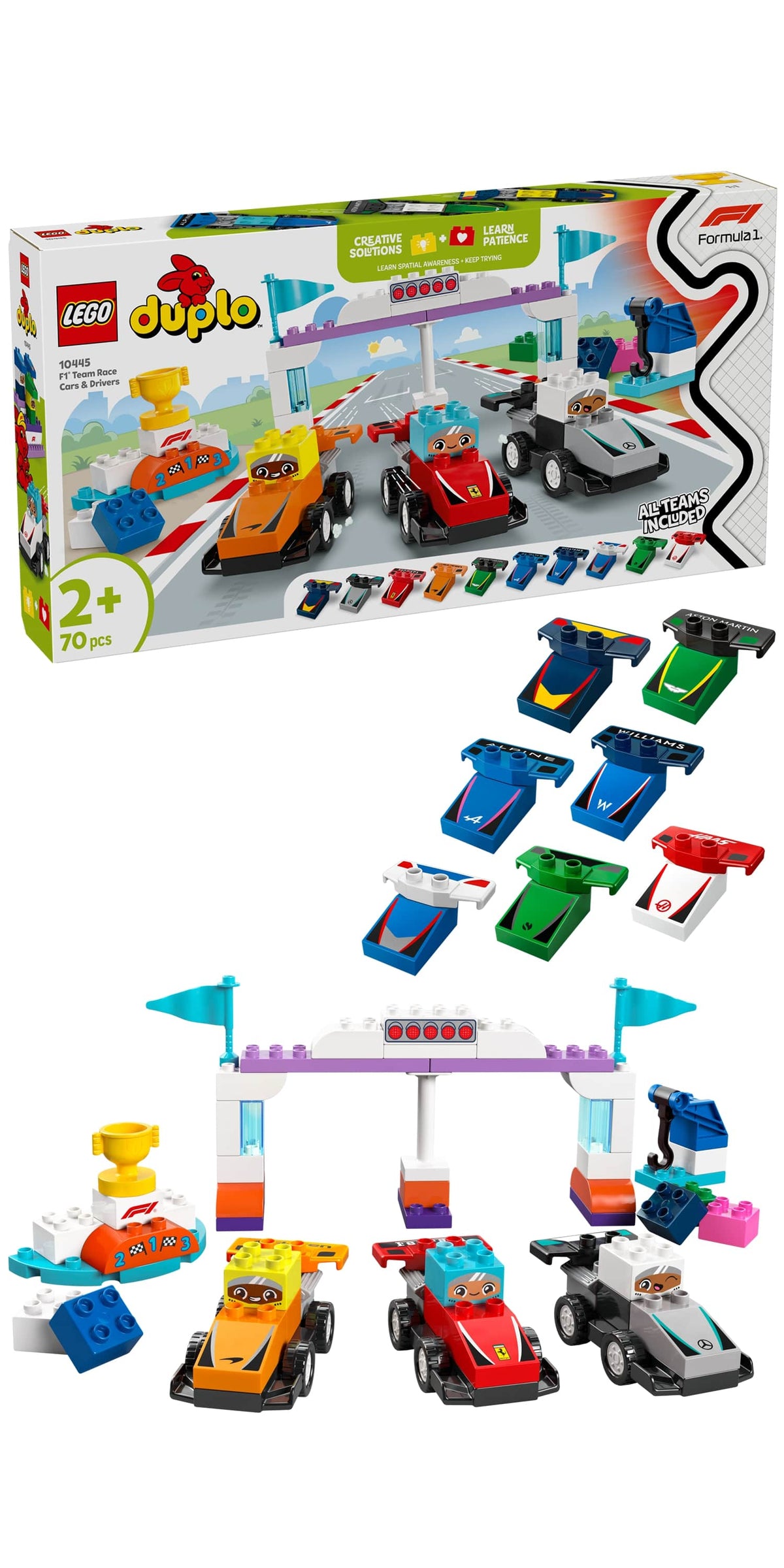 F1 TEAM RACE CARS/DRIVERS