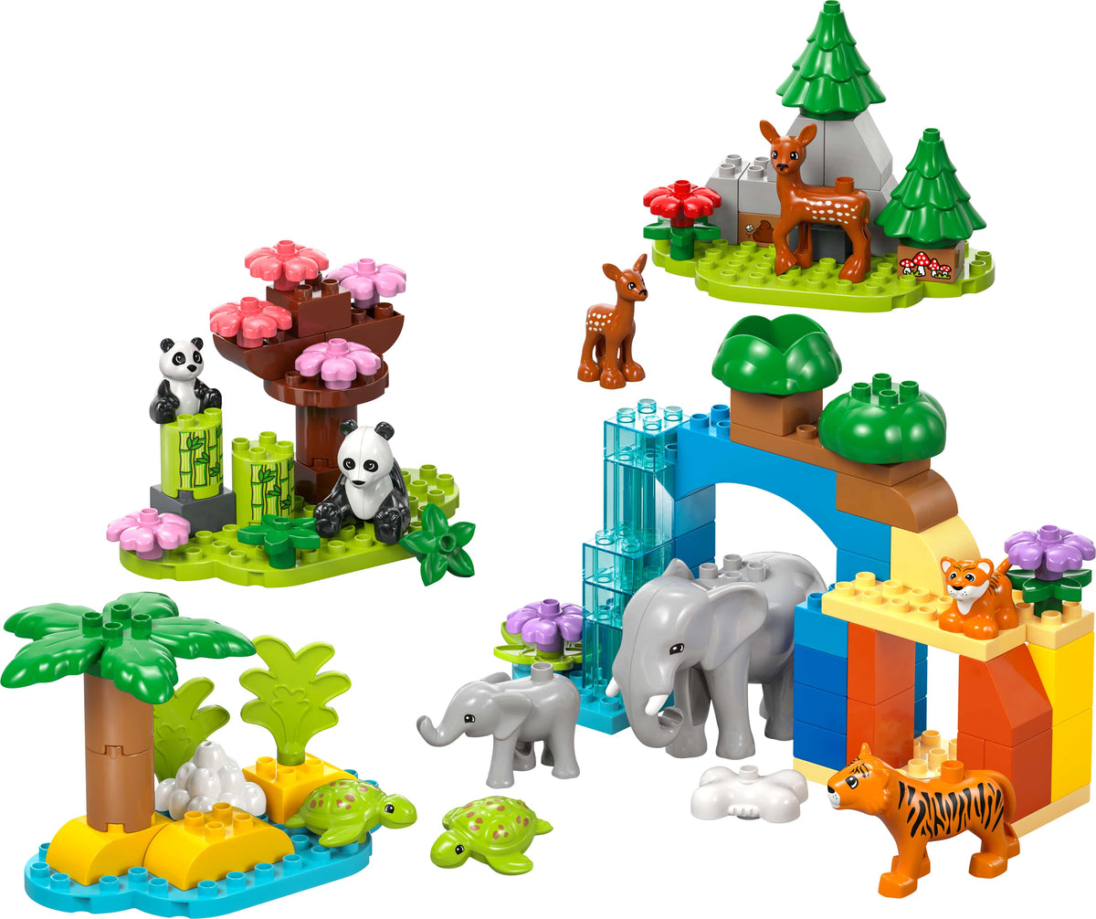 3 IN 1 WILD ANIMAL FAMILIES