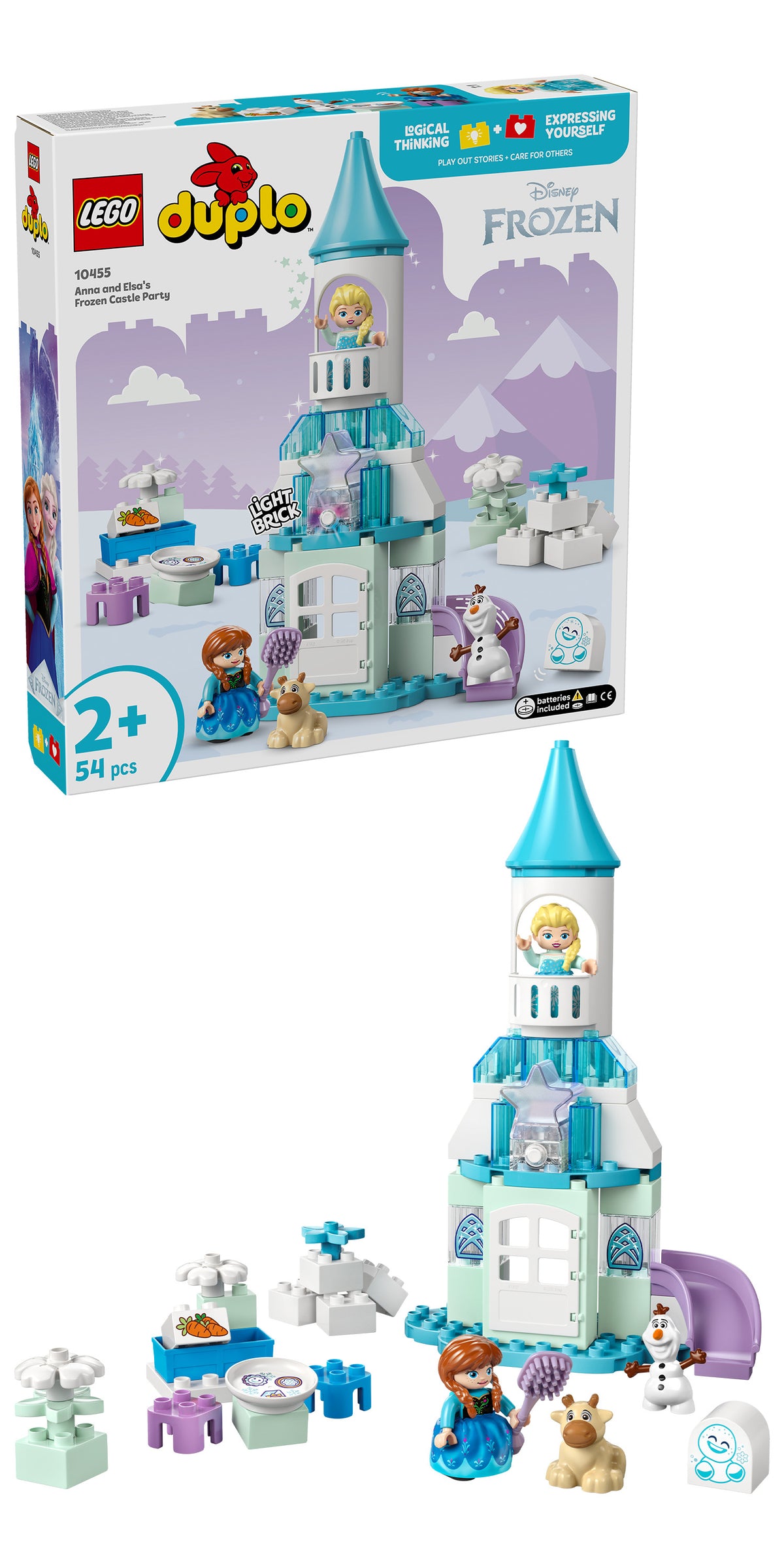 ANNA &amp; ELSA FROZEN CASTLE PART