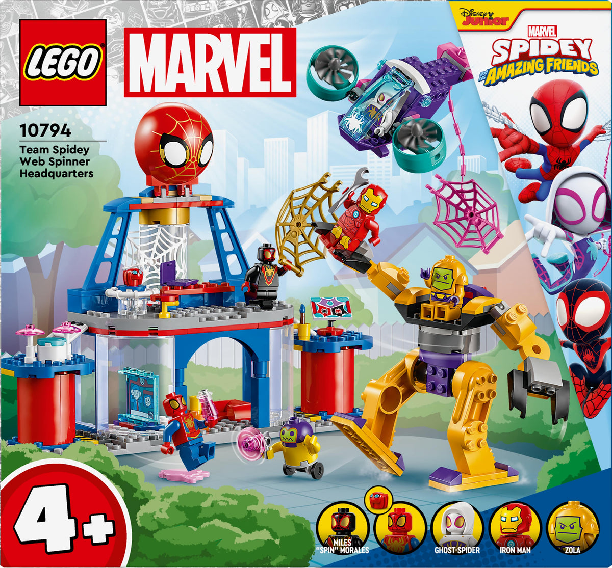 TEAM SPIDEY WEB SPINNER HQ