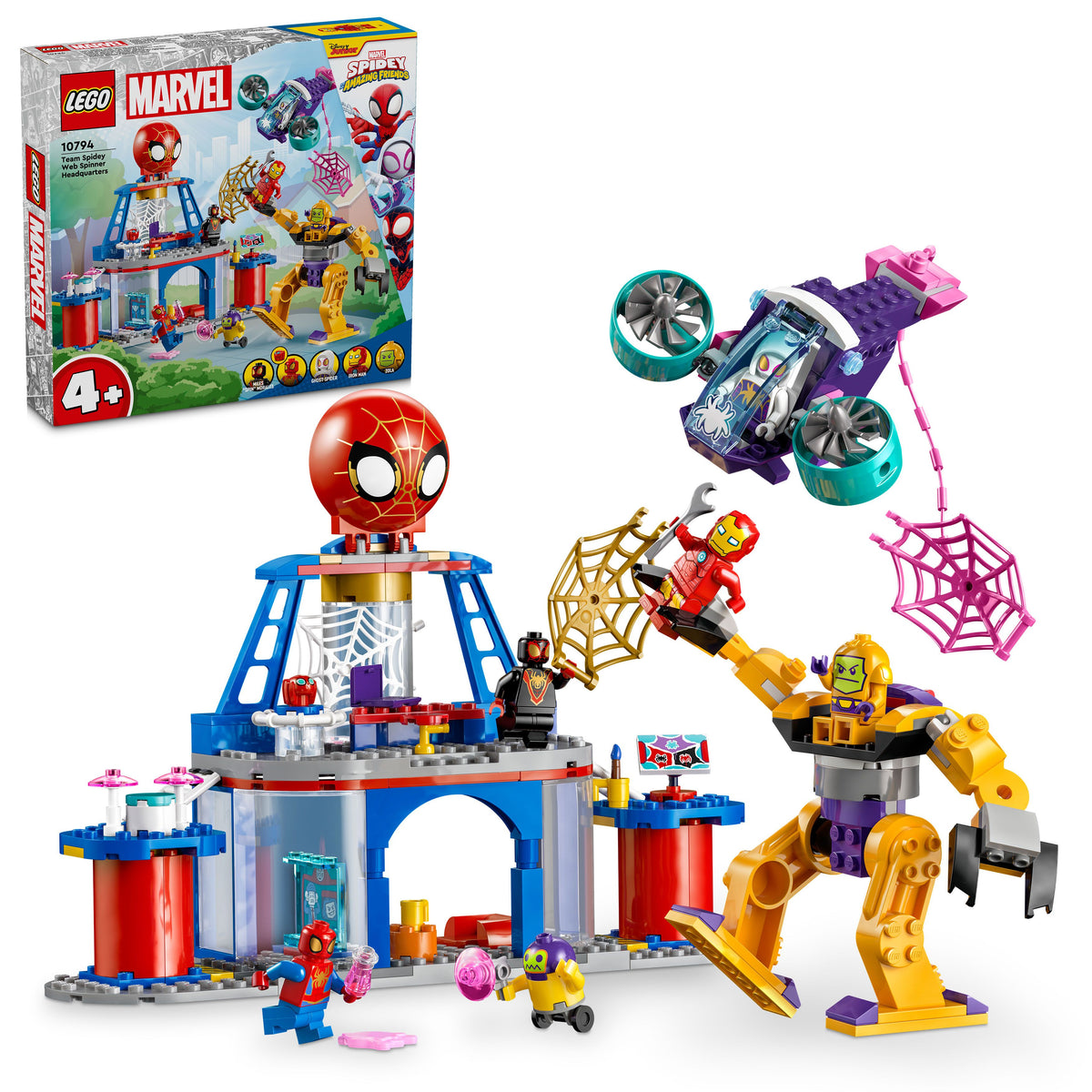 TEAM SPIDEY WEB SPINNER HQ