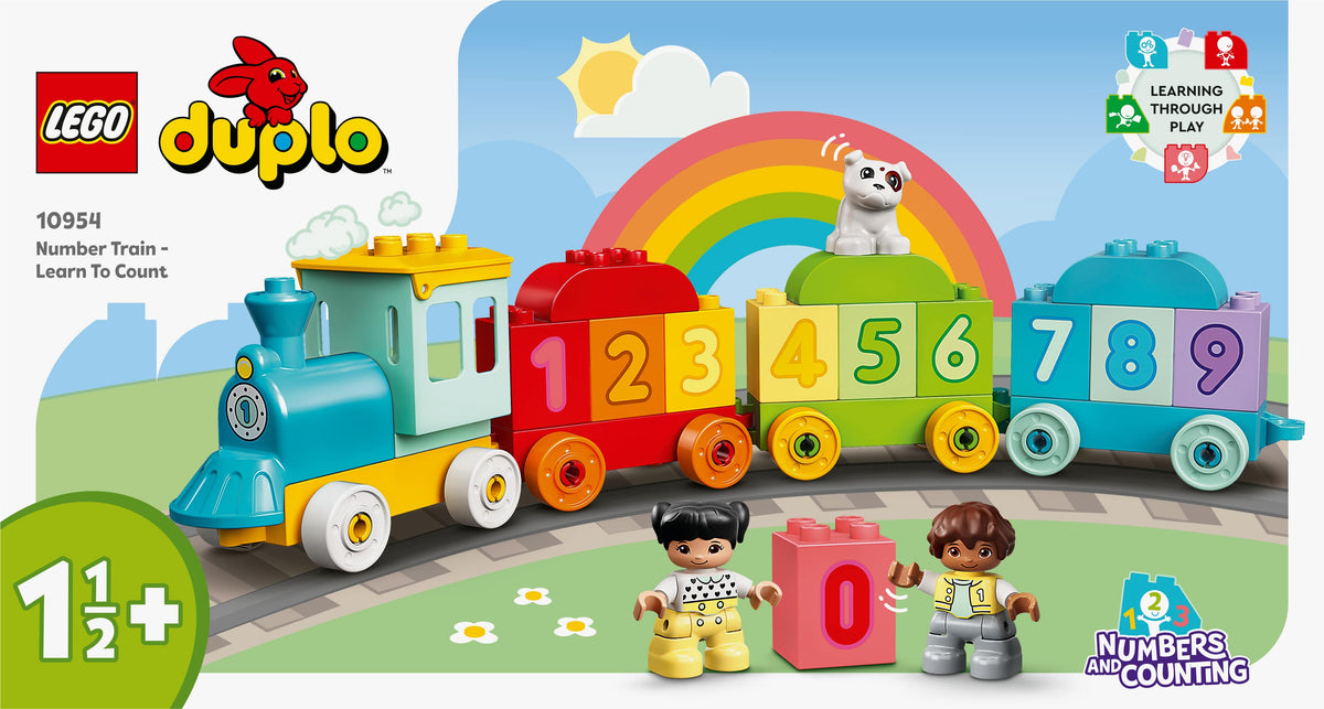NUMBER TRAIN LEARN TO COUNT