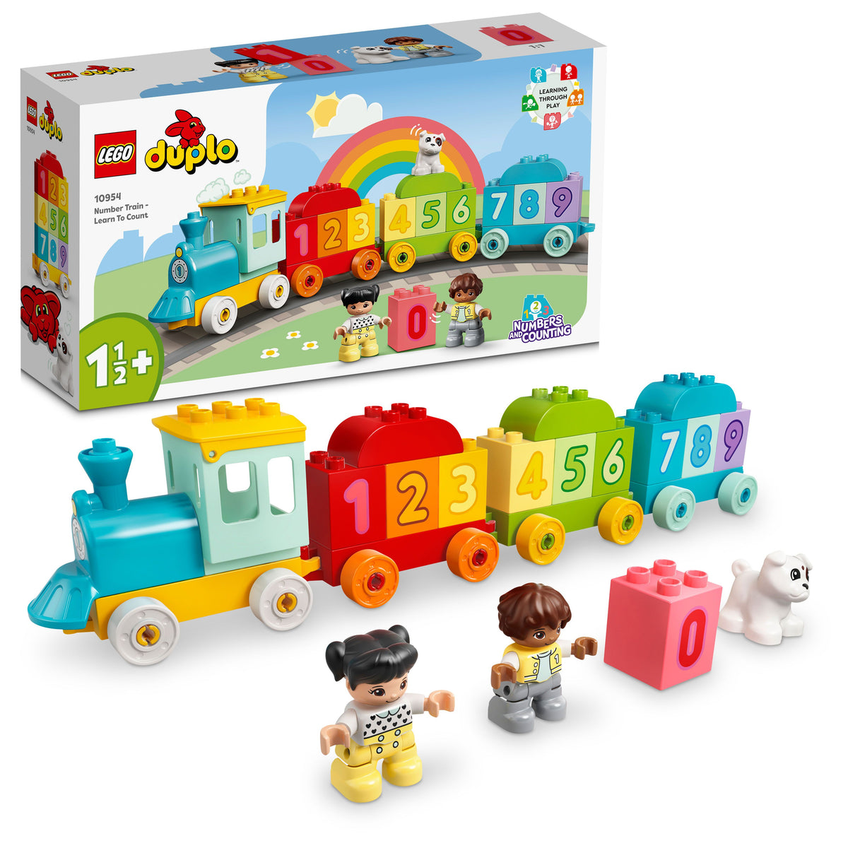 NUMBER TRAIN LEARN TO COUNT
