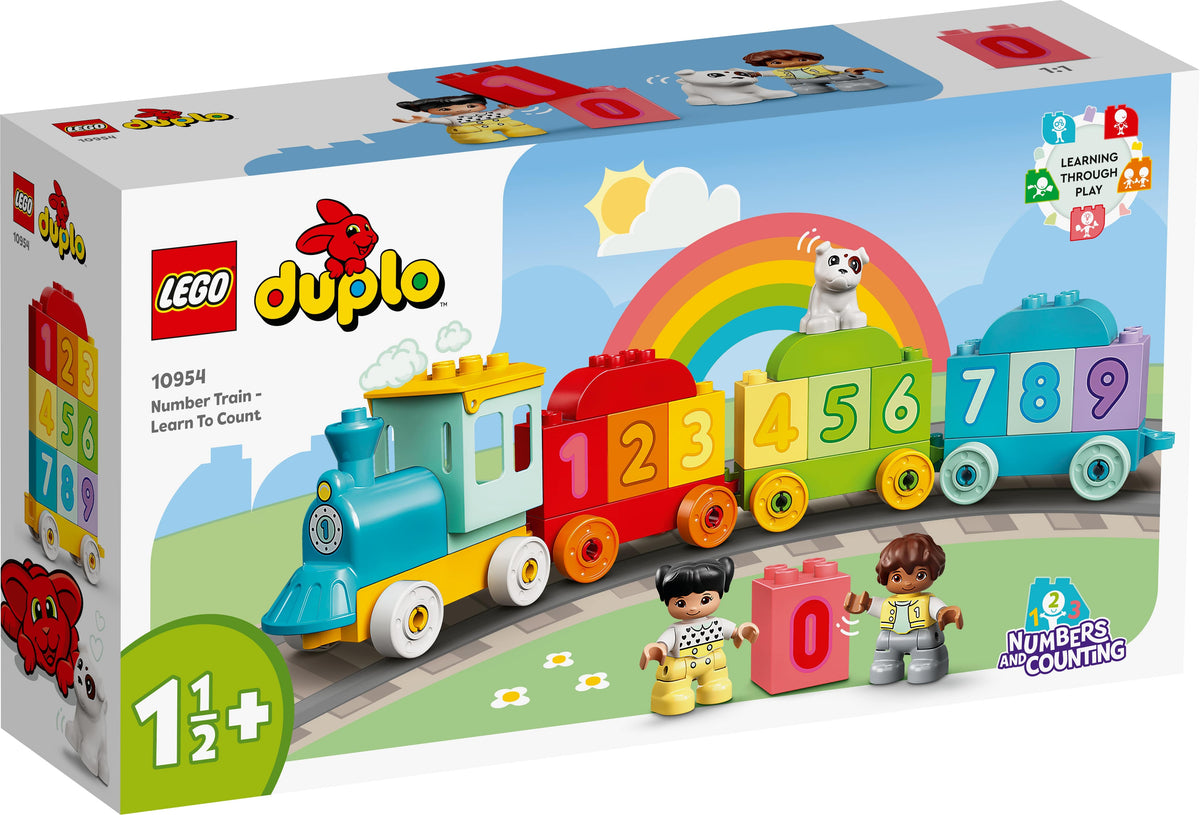 NUMBER TRAIN LEARN TO COUNT