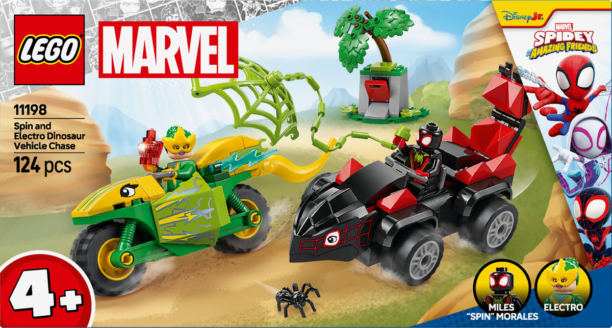 SPIN &amp; ELECTRO DINOSAUR VEHICL