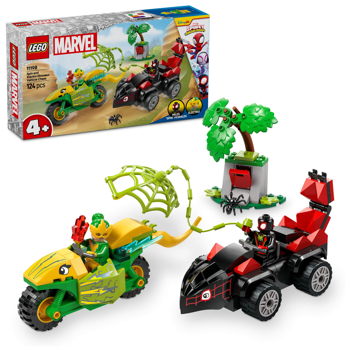 SPIN &amp; ELECTRO DINOSAUR VEHICL