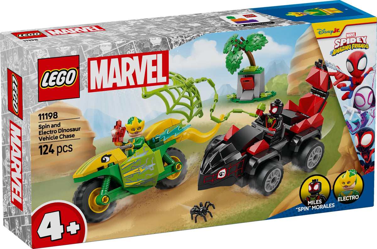 SPIN &amp; ELECTRO DINOSAUR VEHICL