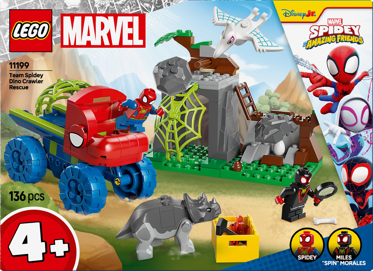 TEAM SPIDEY DINO CRAWLER RESCU