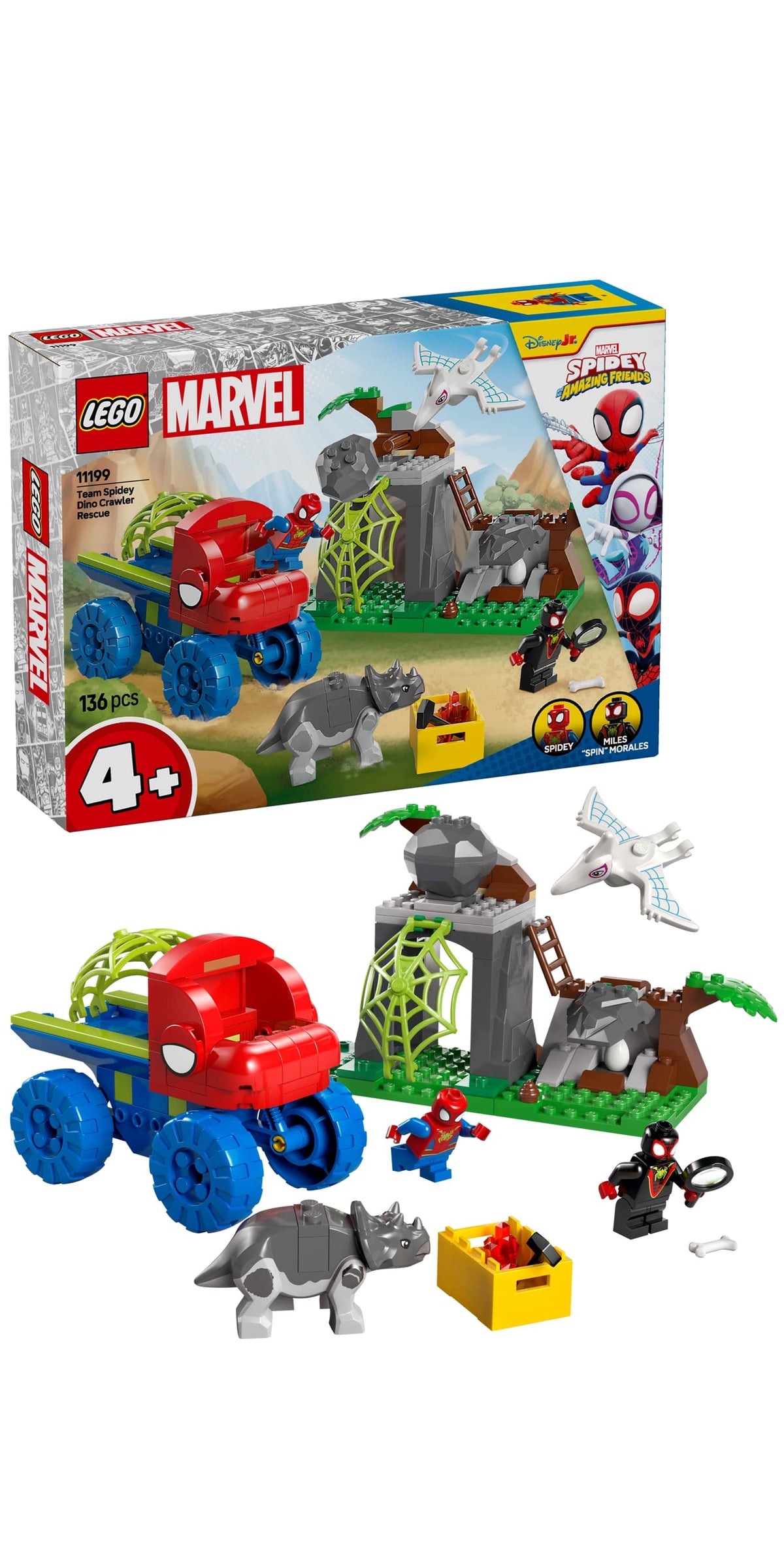 TEAM SPIDEY DINO CRAWLER RESCU