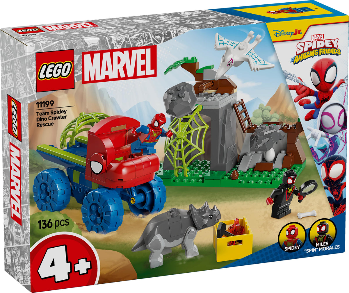 TEAM SPIDEY DINO CRAWLER RESCU