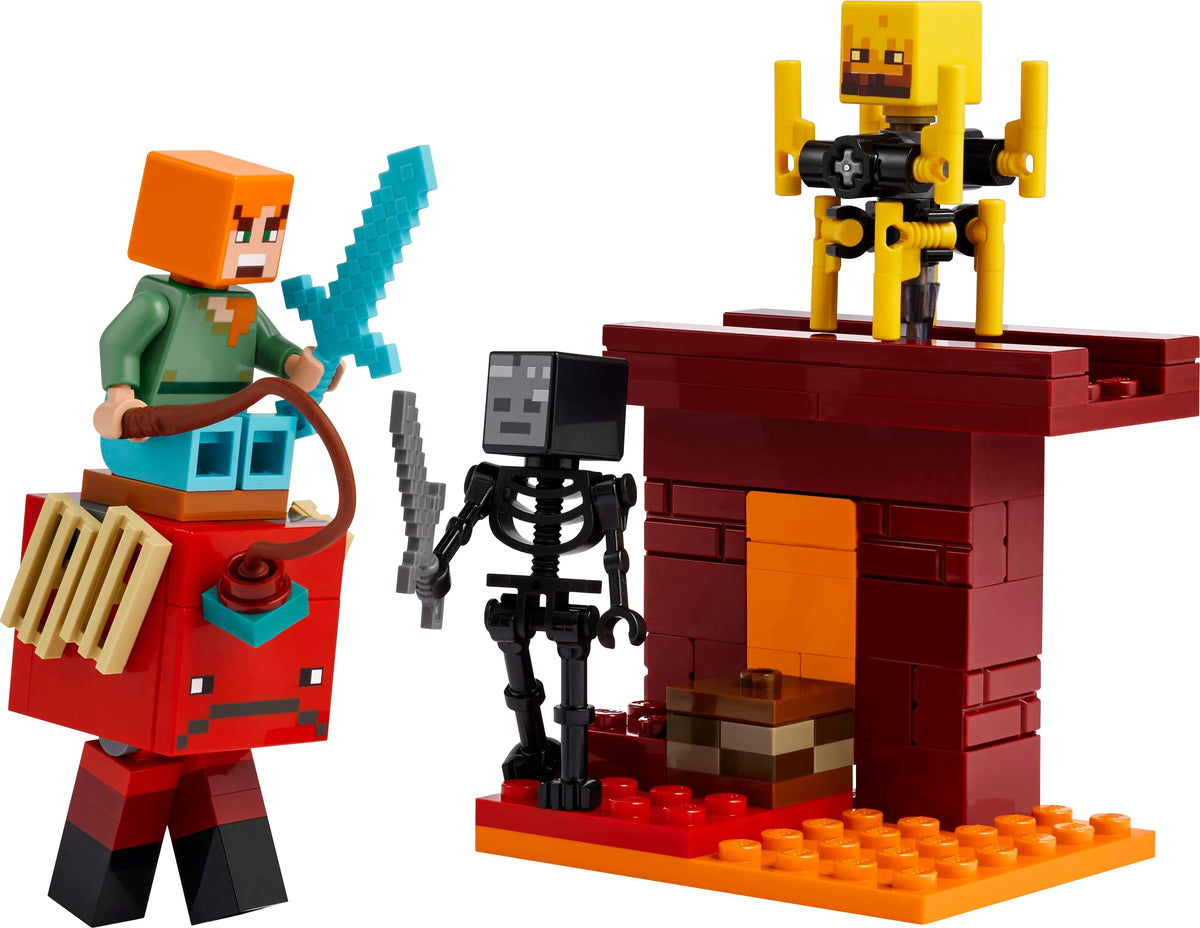 THE NETHER LAVA BATTLE