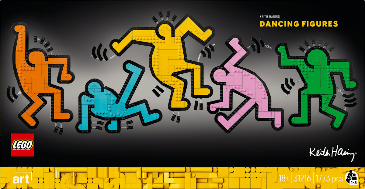 KEITH HARING DANCING FIGURES