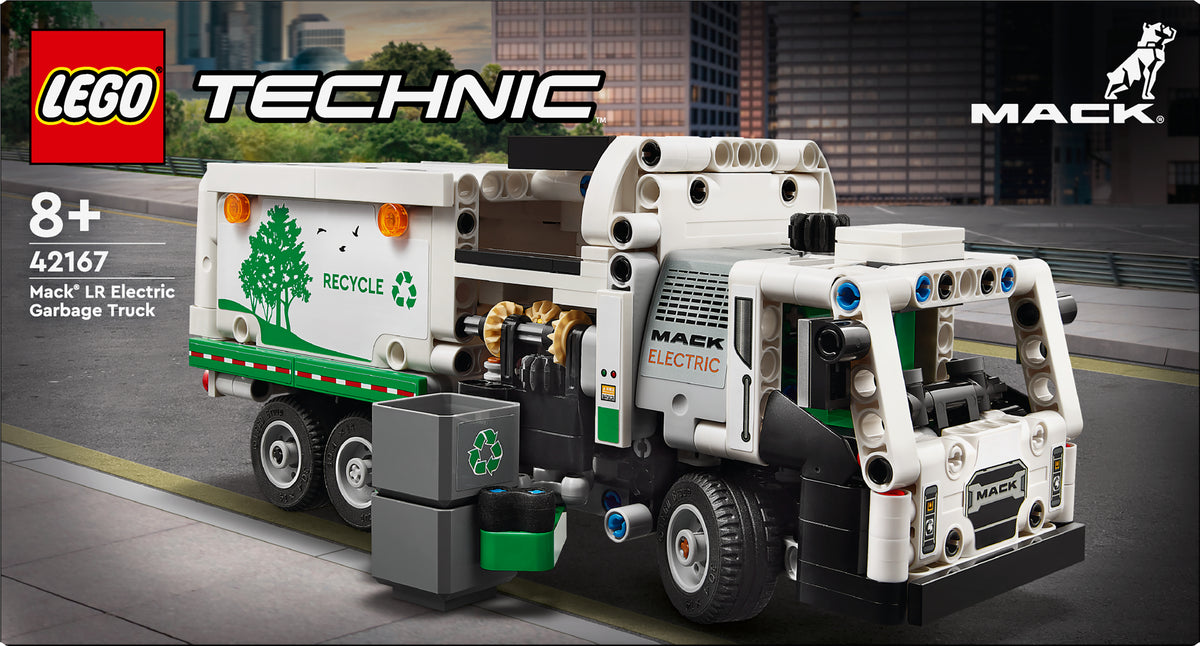 MACK LR ELECTRIC GARBAGE TRUCK