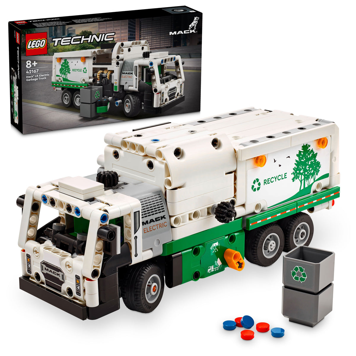 MACK LR ELECTRIC GARBAGE TRUCK