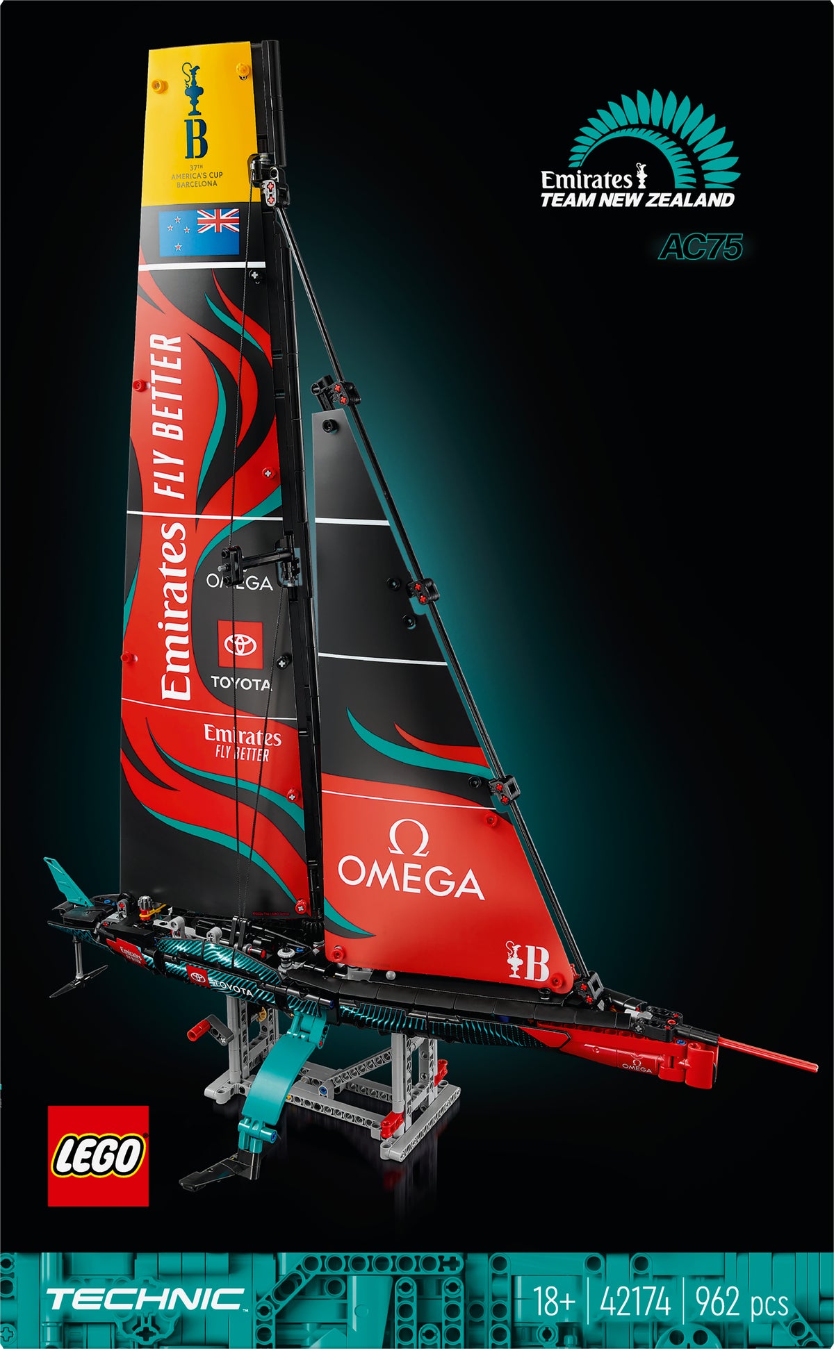 EMIRATES TEAM NZ AC75 YACHT