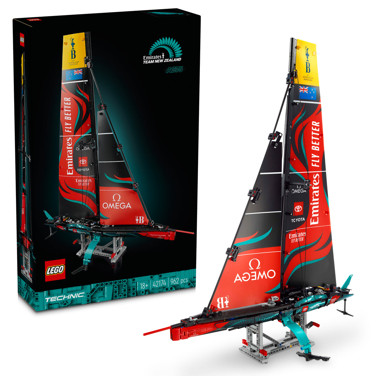 EMIRATES TEAM NZ AC75 YACHT