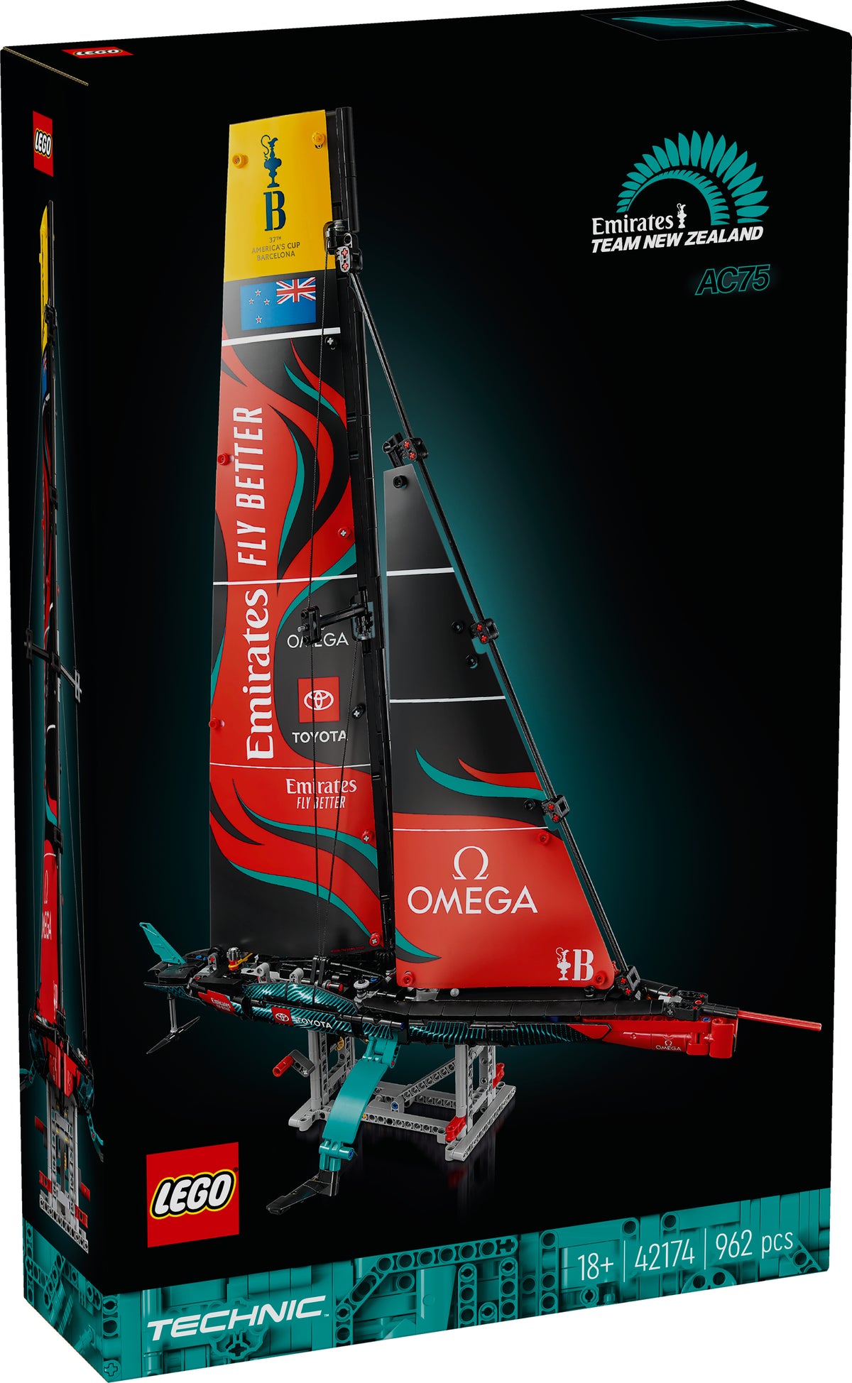 EMIRATES TEAM NZ AC75 YACHT