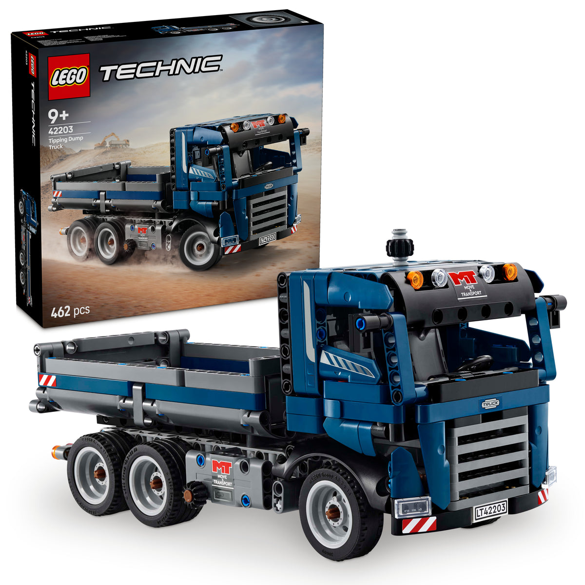 TIPPING DUMP TRUCK
