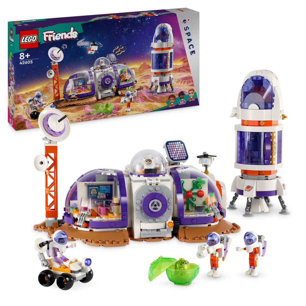 MARS SPACE BASE &amp; ROCKET