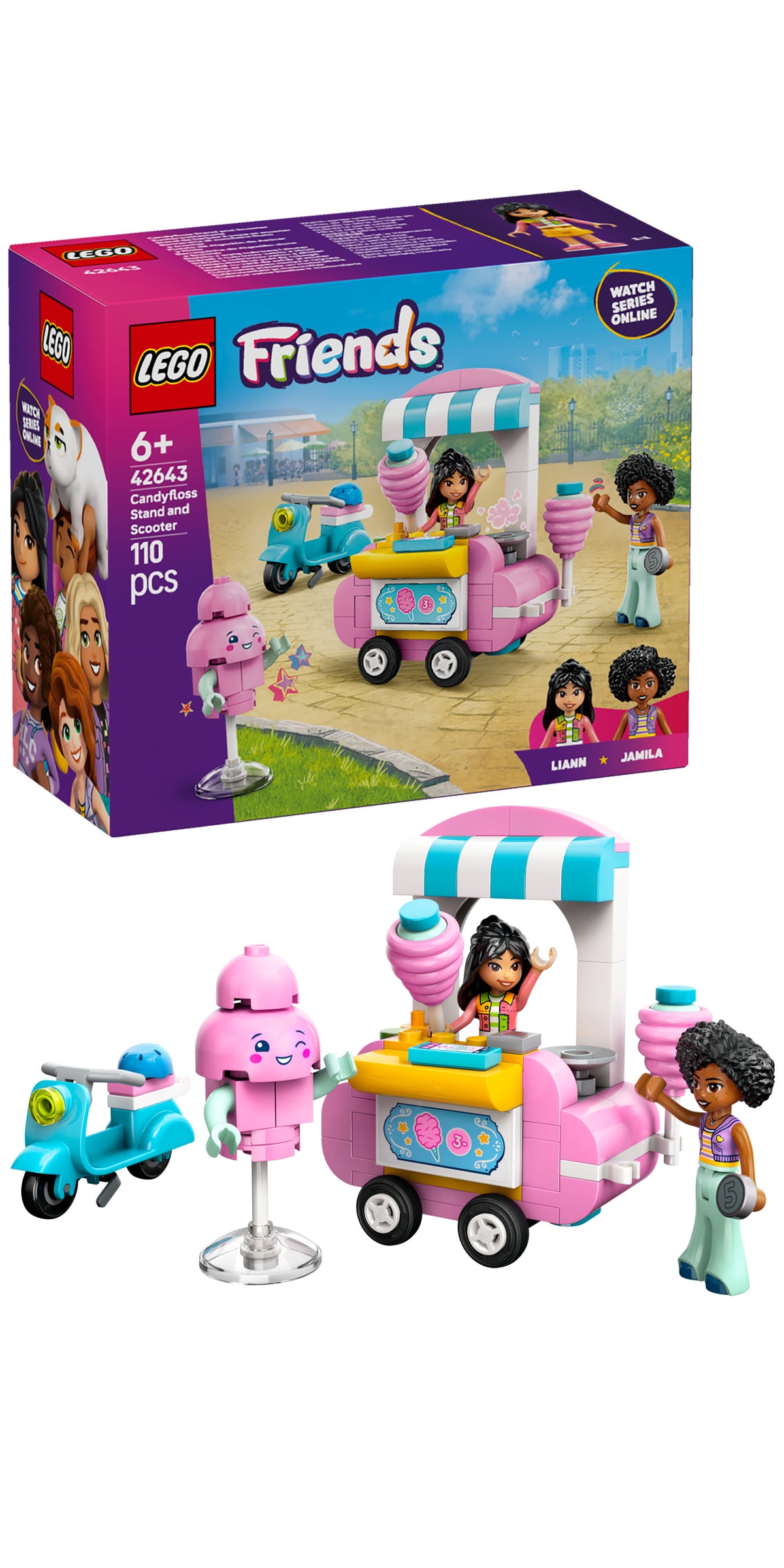 COTTON CANDY STAND &amp; SCOOTER
