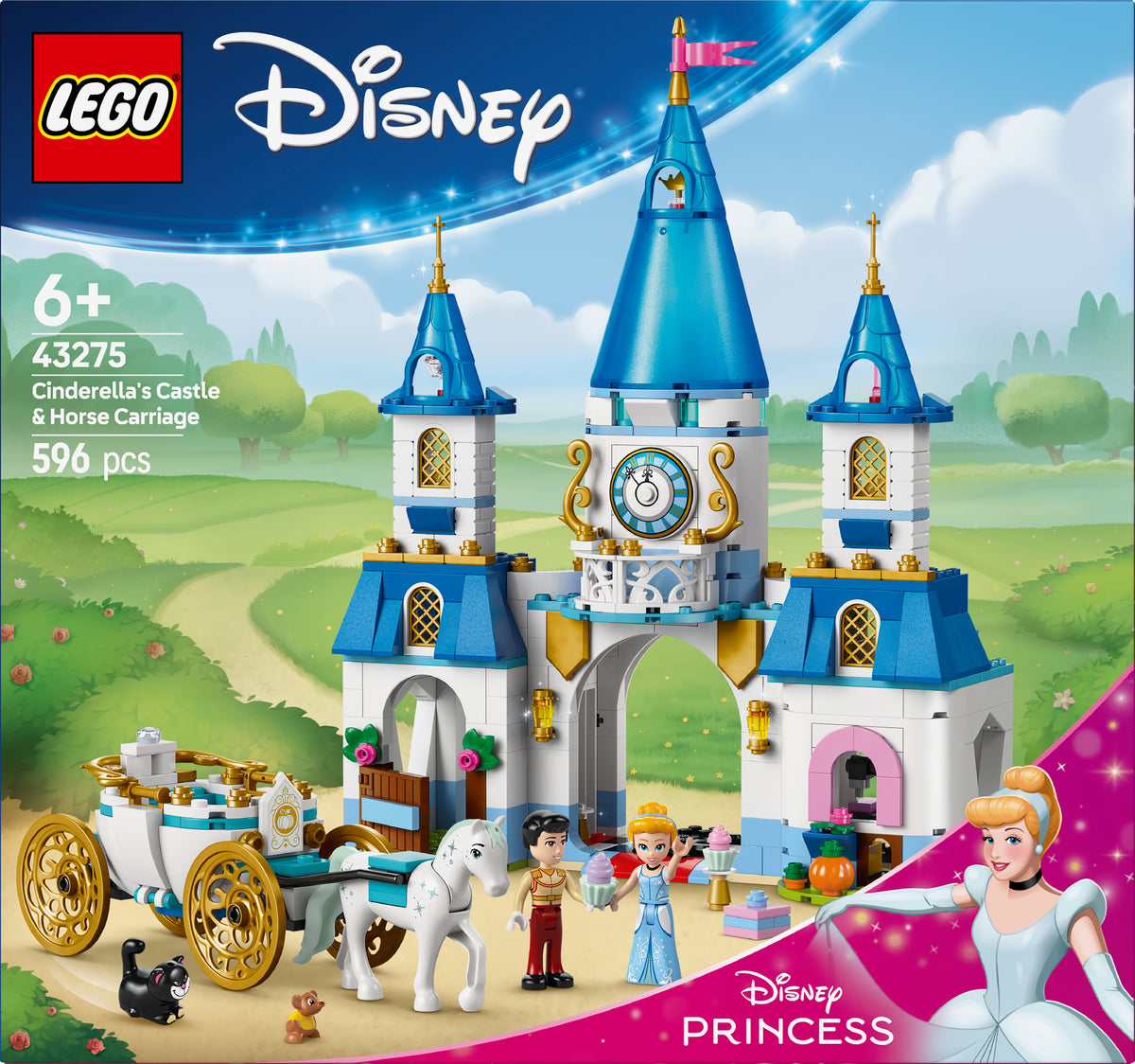 CINDERELLA&#39;S CASTLE &amp; HORSE CA