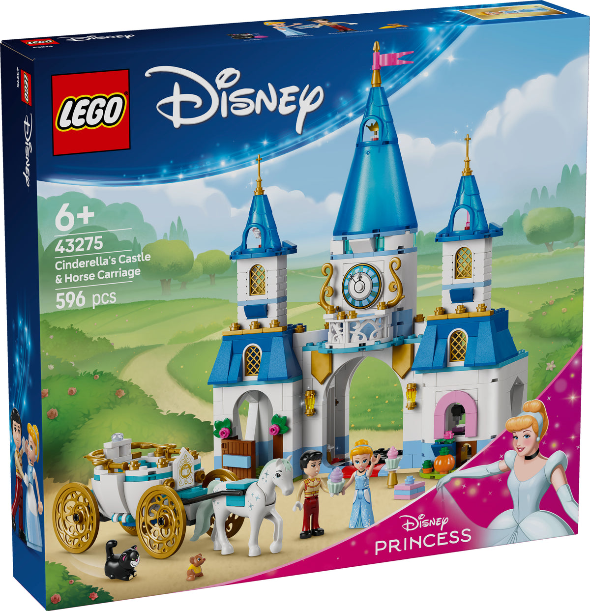 CINDERELLA&#39;S CASTLE &amp; HORSE CA
