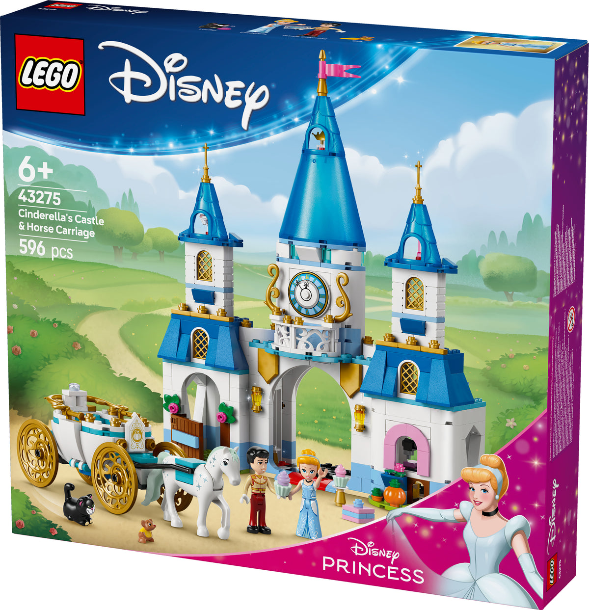 CINDERELLA&#39;S CASTLE &amp; HORSE CA