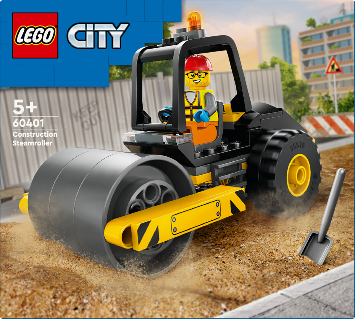 CONSTRUCTION STEAMROLLER