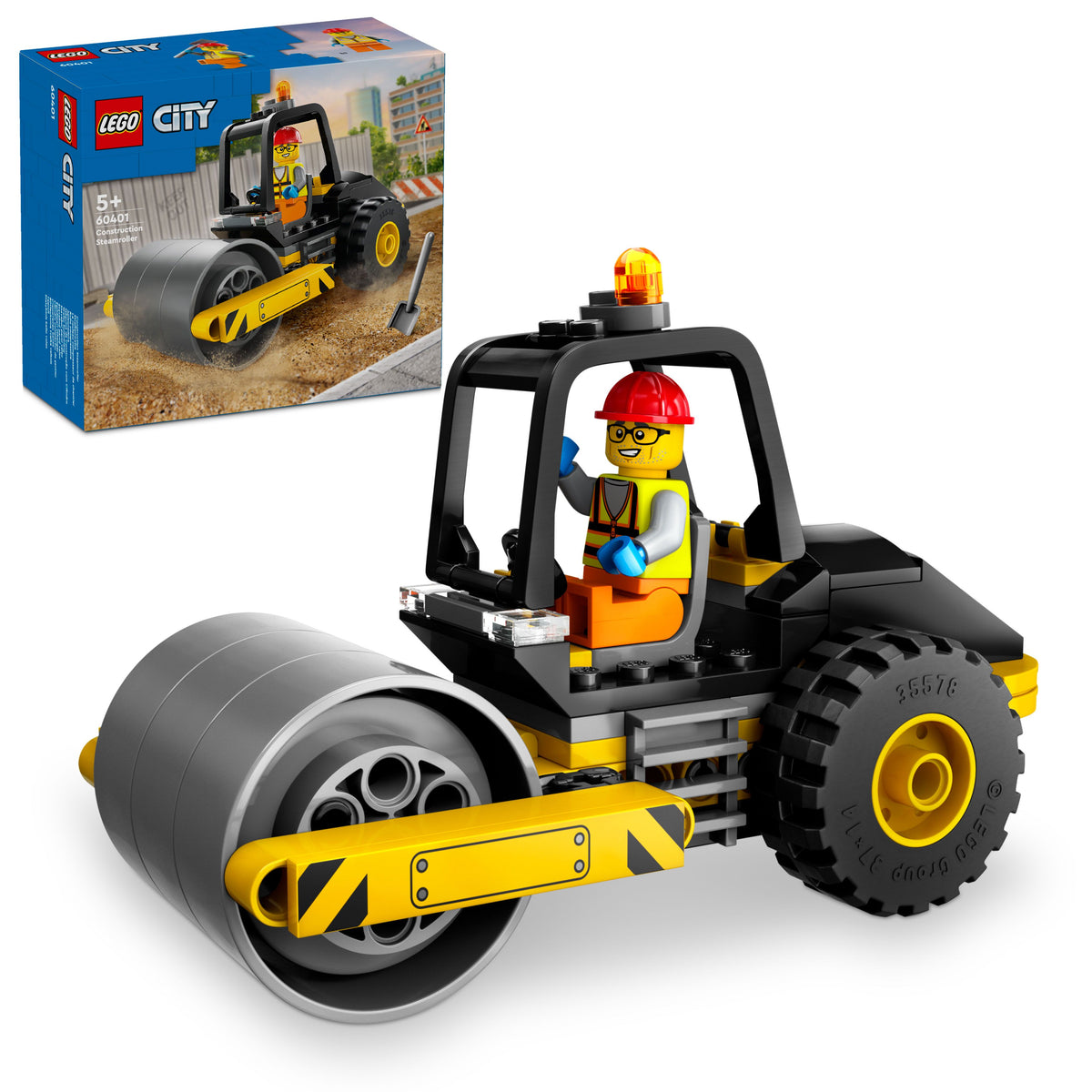 CONSTRUCTION STEAMROLLER